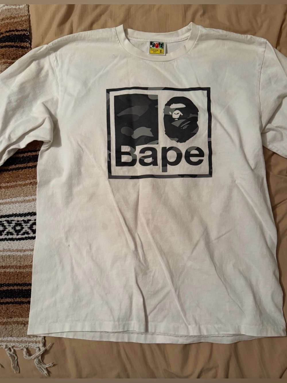 Bape Long Sleeve Tee